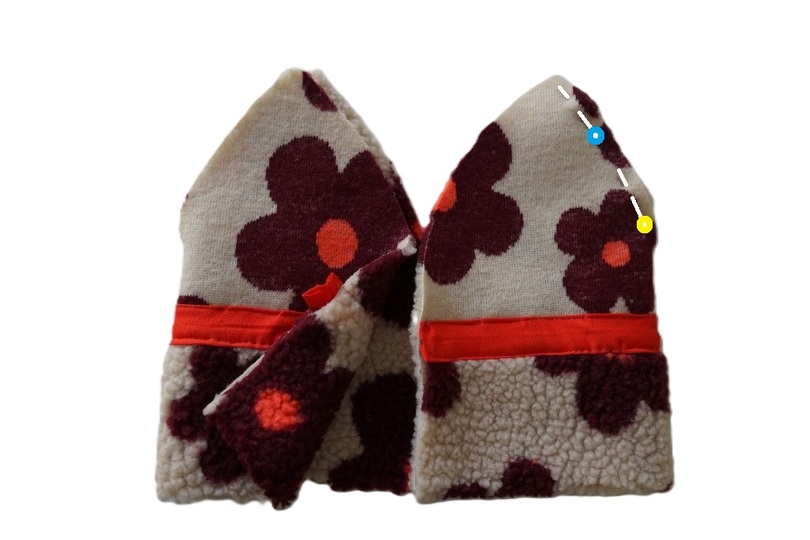 Schnitt + Anleitung Webpelzjacke und Mütze Gr.80-140