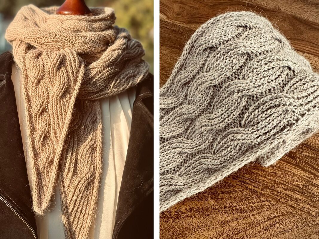 Mini scarf "Wanderdüne" from the Coastal Collection