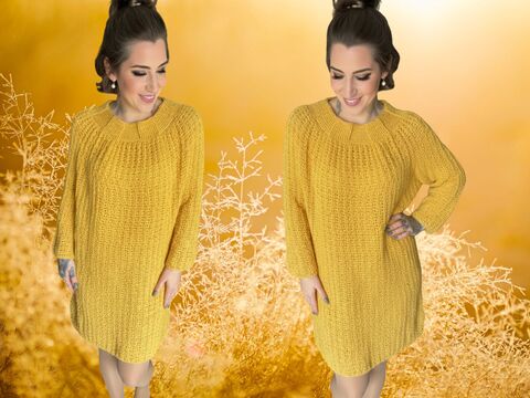 Häkelanleitung Kleid "HERBSTBLUME"