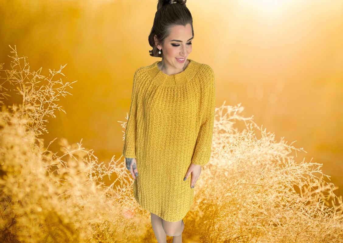 Häkelanleitung Kleid "HERBSTBLUME" - Bild 3