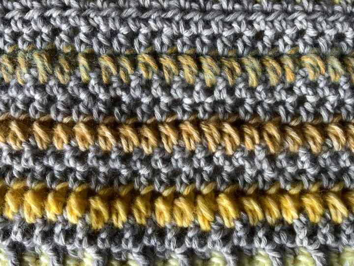 Häkelanleitung Decke Happy