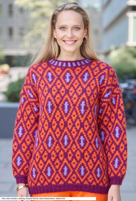 Pulli mit Jacquardmuster - Bild 4