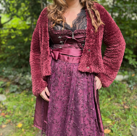 Crochet Pattern Plush Jacket