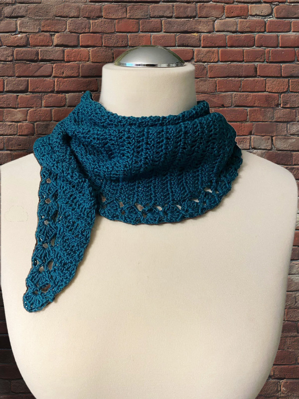 Crochet pattern mini shawl Zin - Image 5