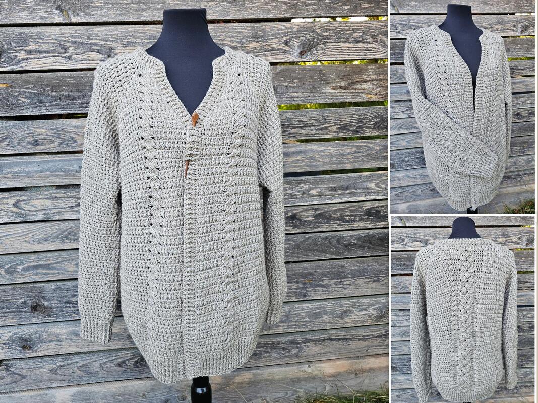 Häkelanleitung RVO Jacke Malina