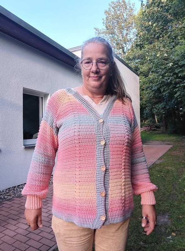 Häkelanleitung RVO Jacke Malina - Bild 28