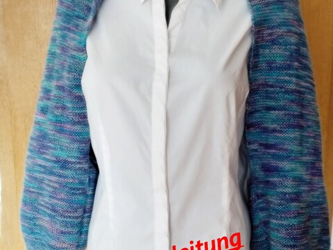 Ärmelschal gestrickt