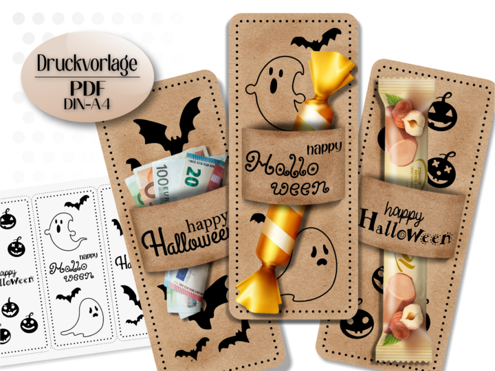 Druckvorlage Halloween PDF