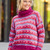 Pullover mit Hebemaschenmuster