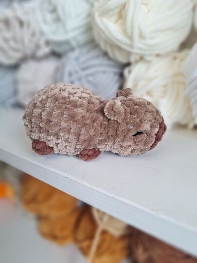 Capybara Häkelanleitung PDF digital - Deutsch Englisch