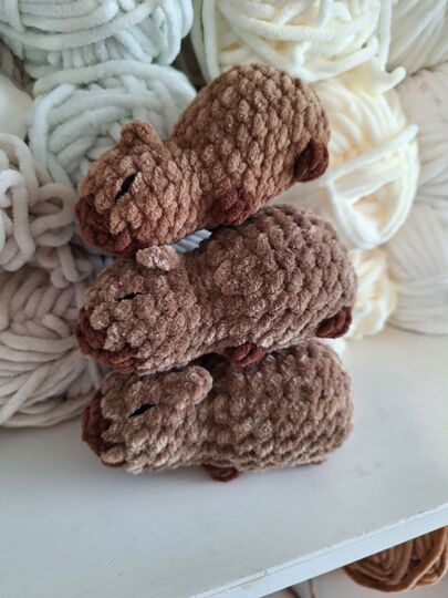 Capybara Häkelanleitung PDF digital - Deutsch Englisch