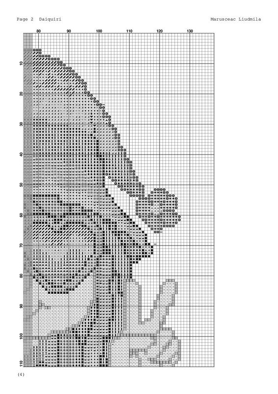 Cute Hippie Gnome on Cup Cross Stitch Pattern | Rainbow Peace Mug PDF