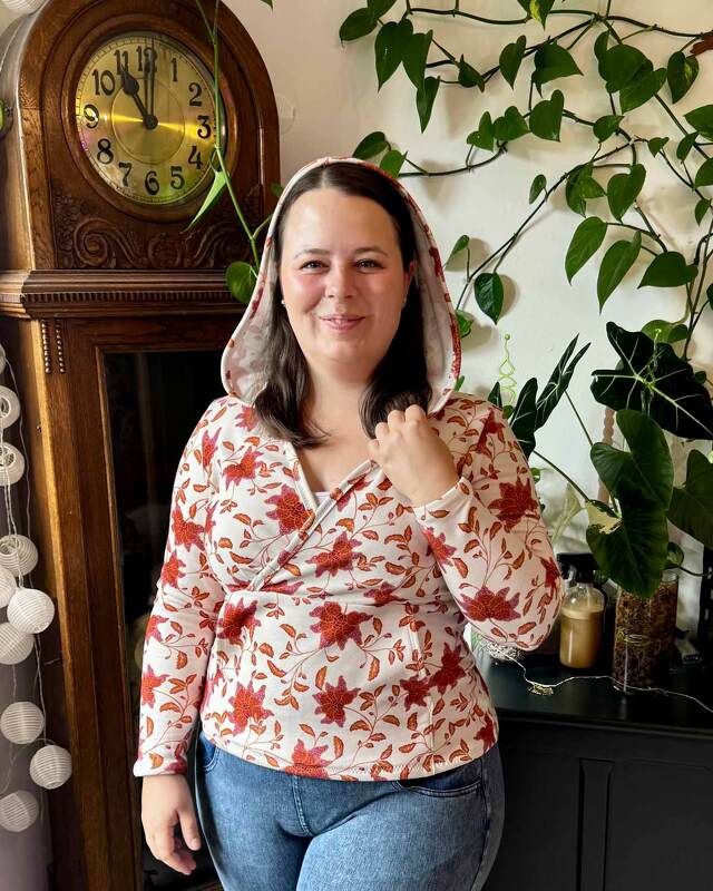 Schnittmuster Kapuzenshirt Mit jedem Atemzug Gr. 32 - 62 Damen - Bild 82