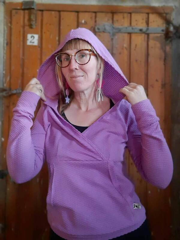 Schnittmuster Kapuzenshirt Mit jedem Atemzug Gr. 32 - 62 Damen