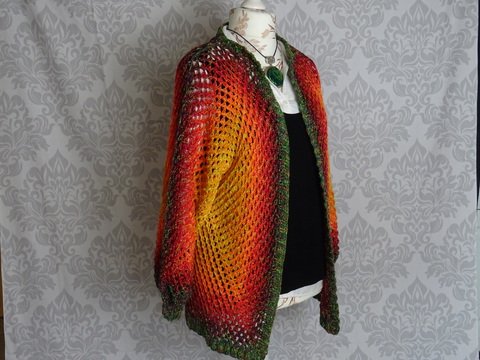 Hexagon-Jacke "Herbstzauber"