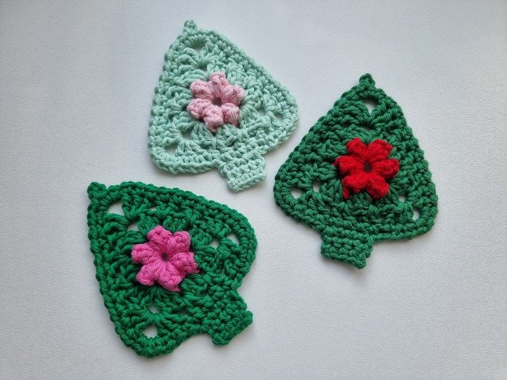 Granny-Tannenbaum häkeln PDF - Häkelanleitung für Weihnachtsdeko