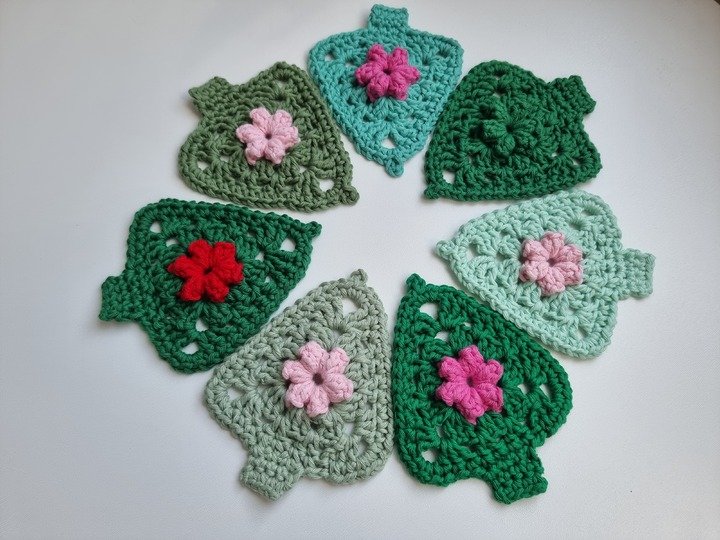 Granny-Tannenbaum häkeln PDF - Häkelanleitung für Weihnachtsdeko