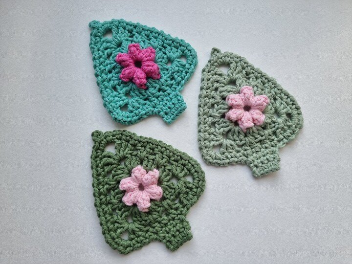 Granny-Tannenbaum häkeln PDF - Häkelanleitung für Weihnachtsdeko