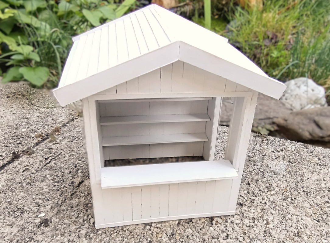 Bastelanleitung Miniatur-Marktstand 2