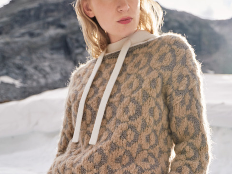 Pulli im Jacquardmuster