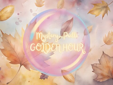 MYSTERY-CAL Oktober - Pulli "GOLDEN HOUR"