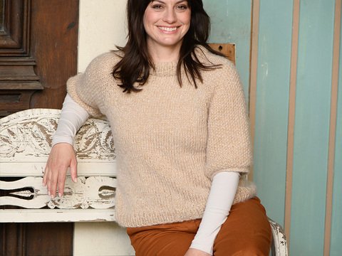 Strickanleitung Damenpullover "Paris" 766000