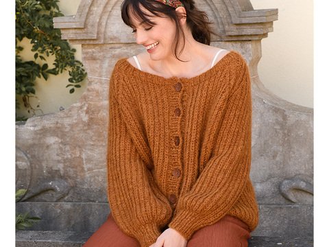 Strickanleitung Damenjacke "Paris" 766003