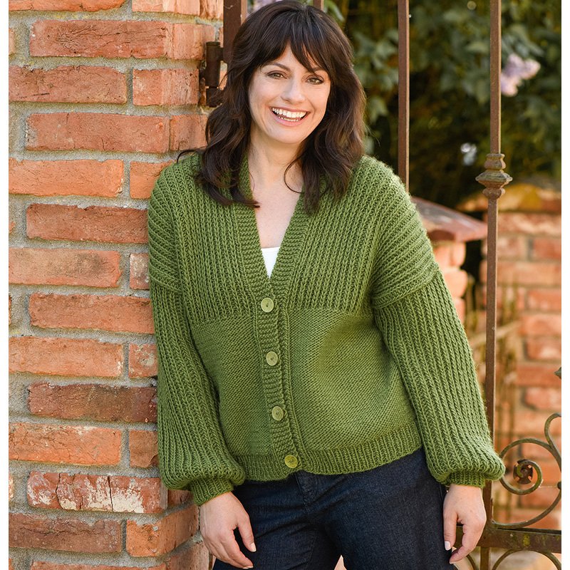 Strickanleitung Damenkurzjacke "Bari" 766004