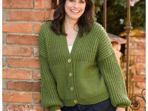 Strickanleitung Damenkurzjacke "Bari" 766004