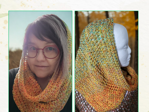 Loop / Snood Tunisian Crochet – perfect for beginners