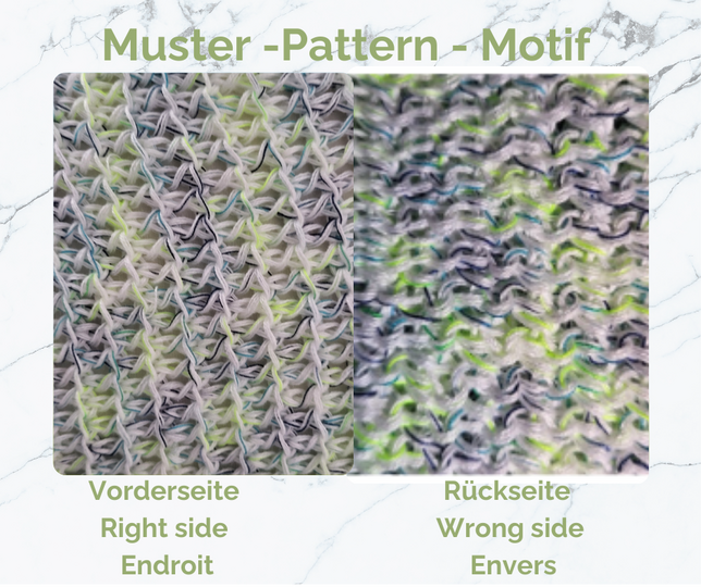 "TUNESISCH gehäkelter Snood / Loop für ANFÄNGER"