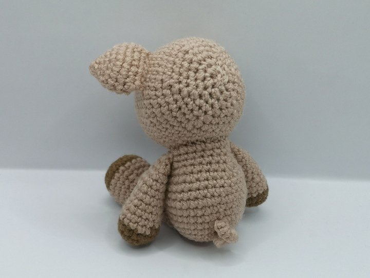 Niedliches Schweinchen Häkelanleitung von NiggyArts - Amigurumi