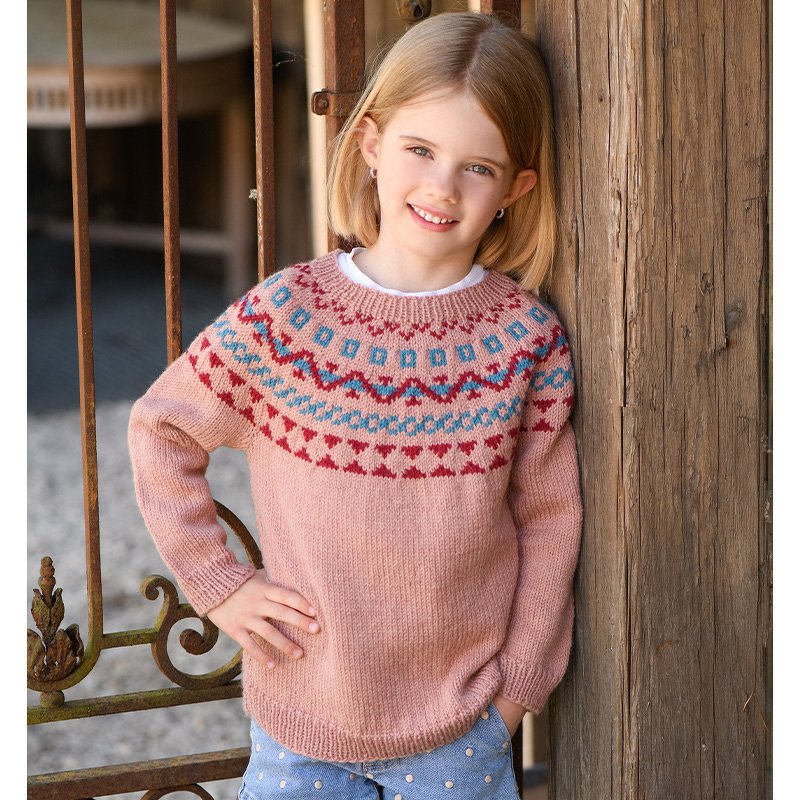 Strickanleitung Kinderpullover "Ideal" 766021 - Bild 2