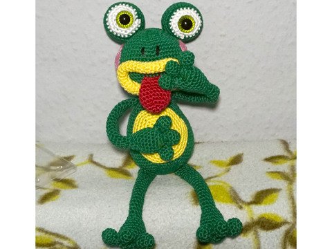 Crochet Pattern For Karl The Frog