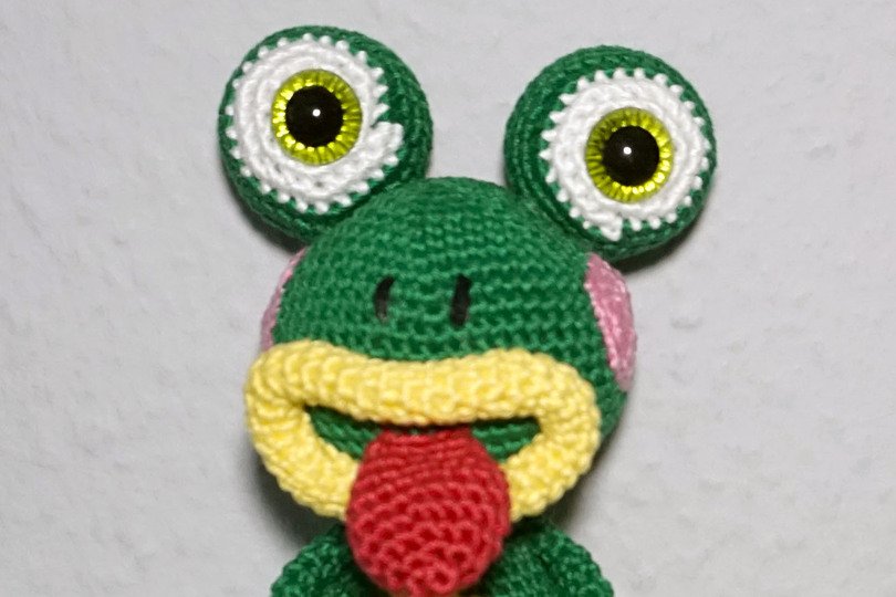 Häkelanleitung für den Frosch Karl