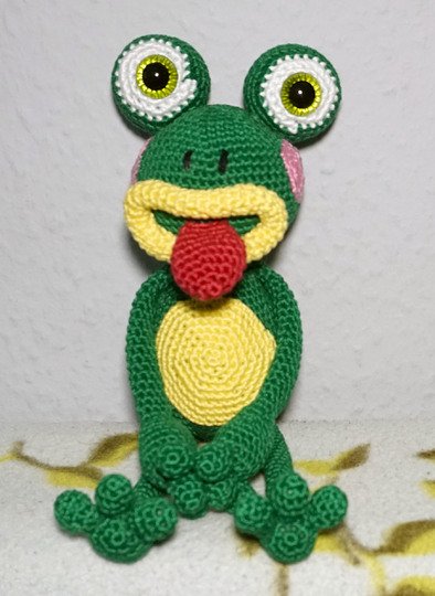 Häkelanleitung für den Frosch Karl