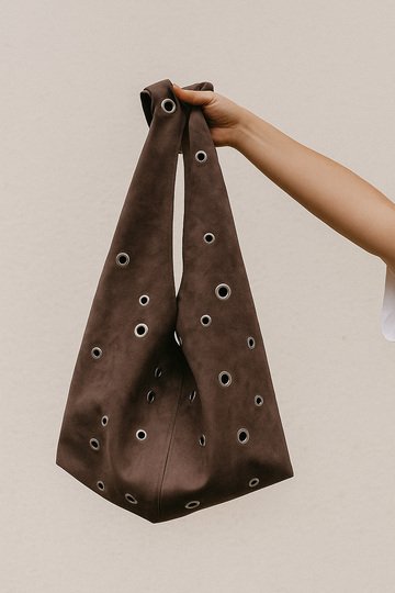 Hobo Bag Sewing Pattern PDF Ladies Unisex Suede Leather Faux Leather Bag