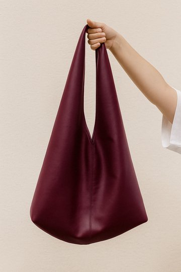 Hobo Bag Sewing Pattern PDF Ladies Unisex Suede Leather Faux Leather Bag