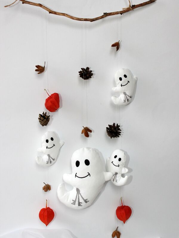 Stickdatei ITH Gespenst Halloween in 6 Größen