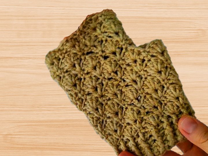 Crochet Fingerless Gloves Pattern – PDF + Video Tutorial – Beginner