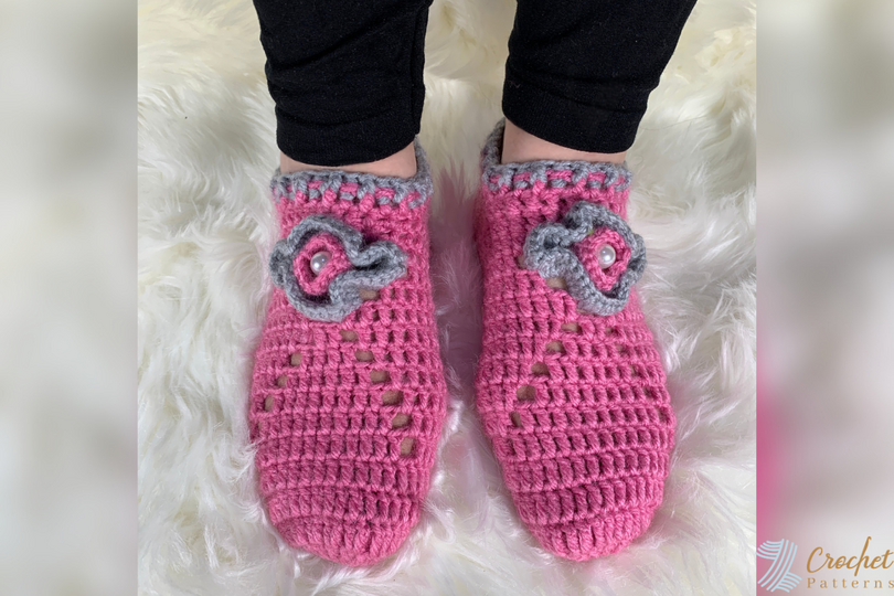 6 Cozy Slippers PDF Crochet Pattern Bundle