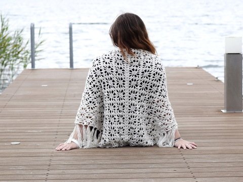 + MIRABEL + Stola häkeln, Häkelstola, Häkeltuch, Herbsttuch, Schal, Herbst