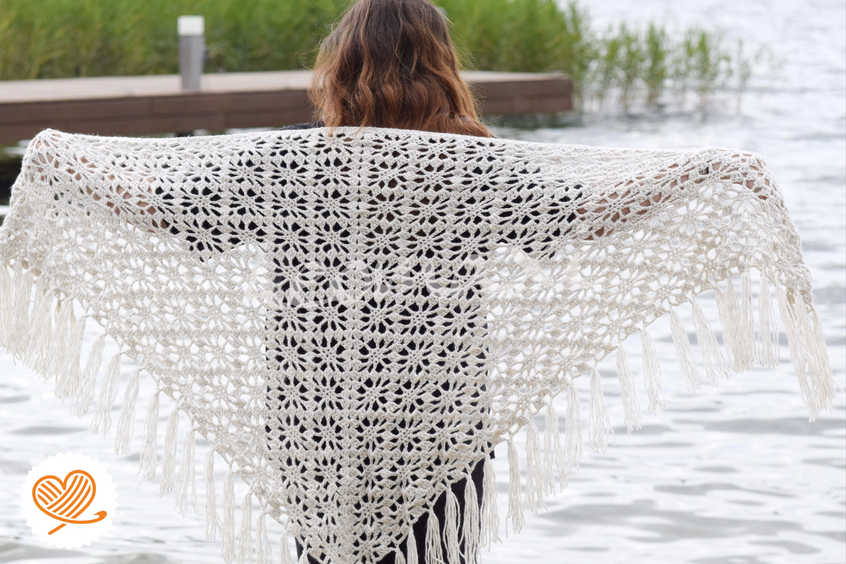 + MIRABEL + Crochet stole, crochet, crochet shawl, autumn shawl, scarf - Image 6