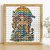 Rainbow Hippie Gnome Cross Stitch Pattern | Peace and Love Embroidery PDF