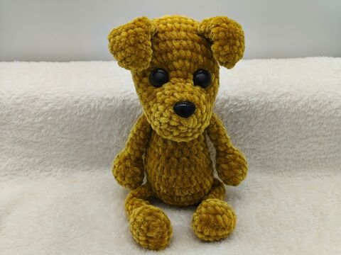 Häkelanleitung für einen Hund/Amigurumi
