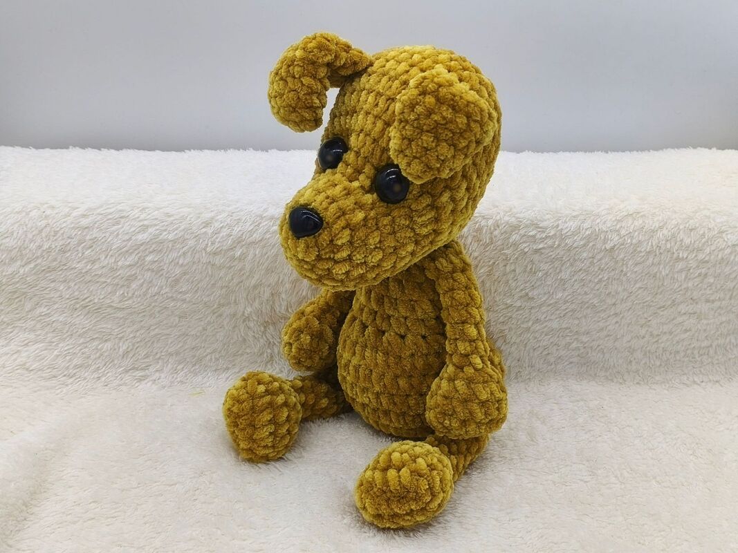 Häkelanleitung für einen Hund/Amigurumi - Bild 8