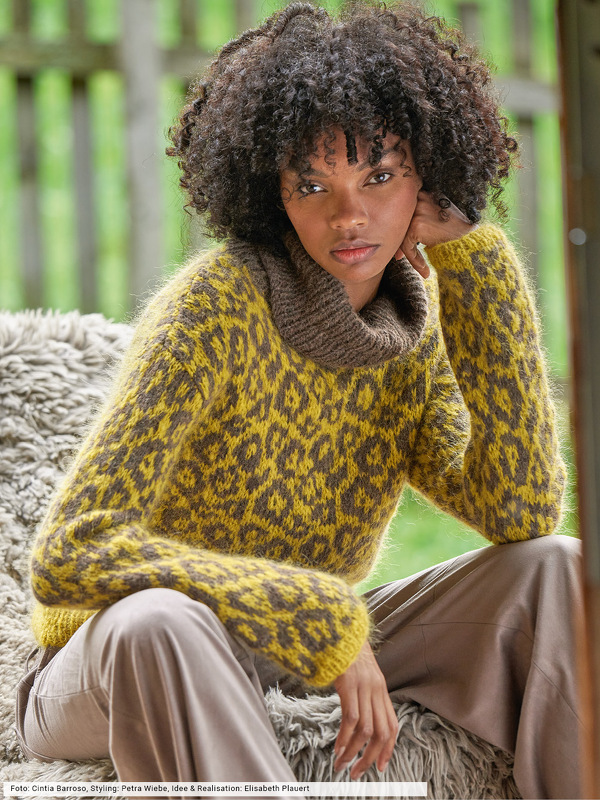 Pulli mit Animalprint
