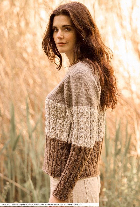 Pulli in Muster-Blockstreifen - Bild 3