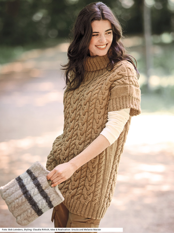 Pullunder und Filztasche