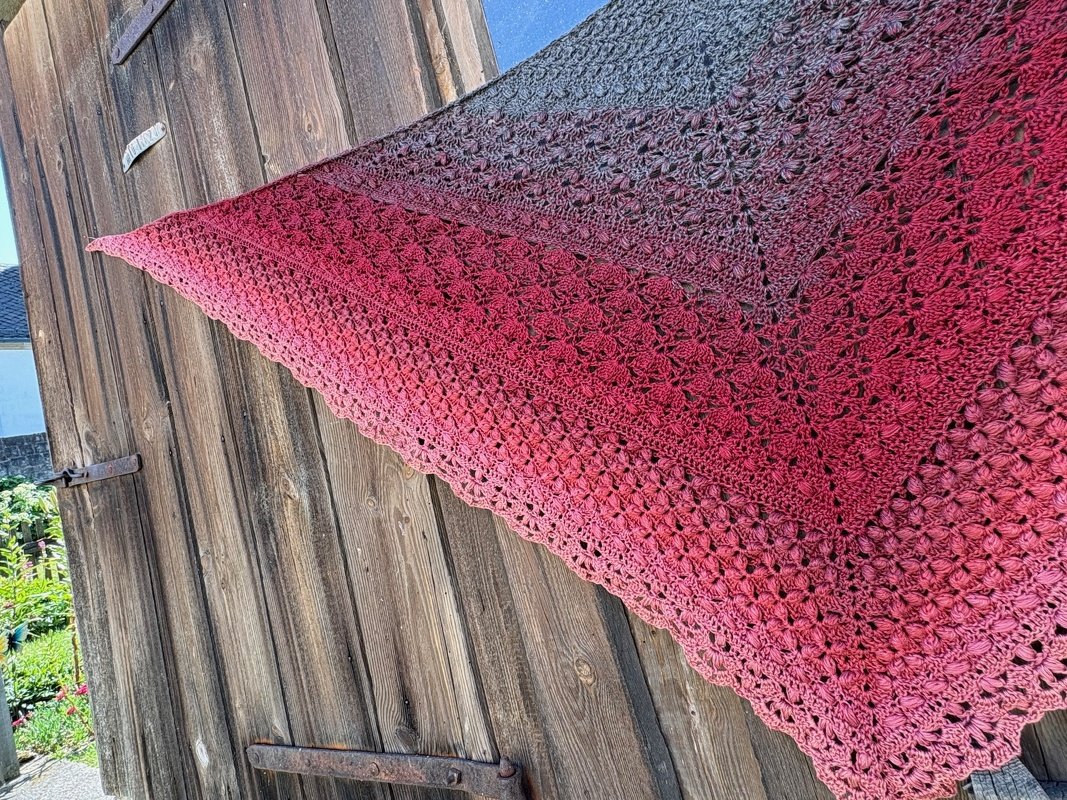 Jainaa - Florales Kuscheltuch für Büschelfans - kuschelig warmes Wintertuch - Bild 20